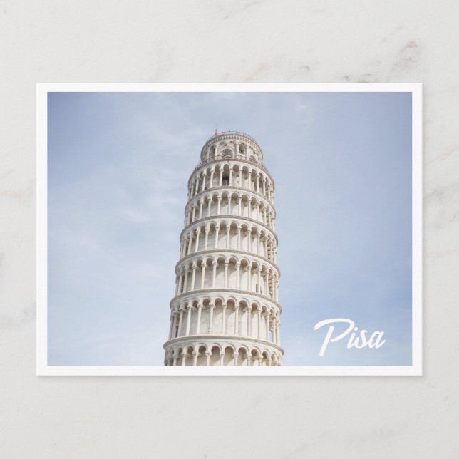 Pisa Italy Photo Postcard (Front)