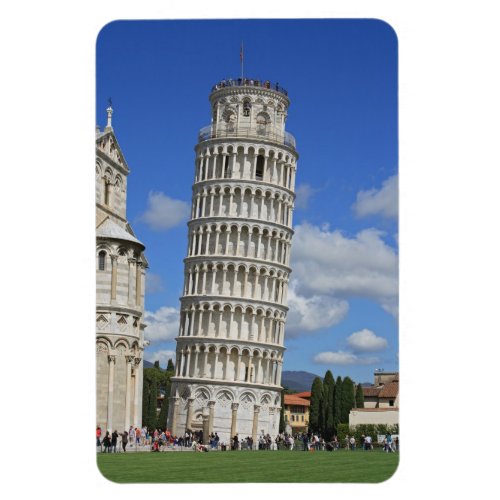 Pisa leaning tower magnet