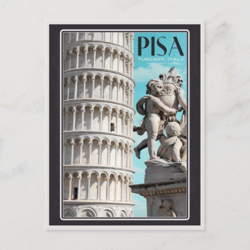 Pisa _ the Leaning Tower Postcard