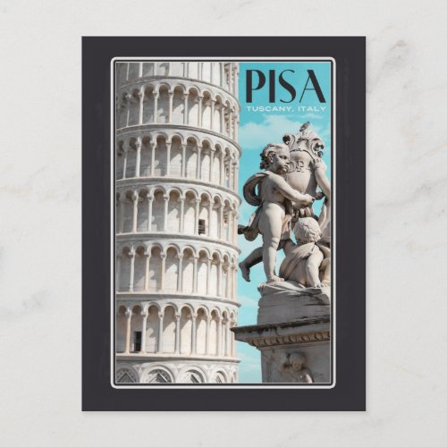 Pisa _ The Leaning Tower Postcard