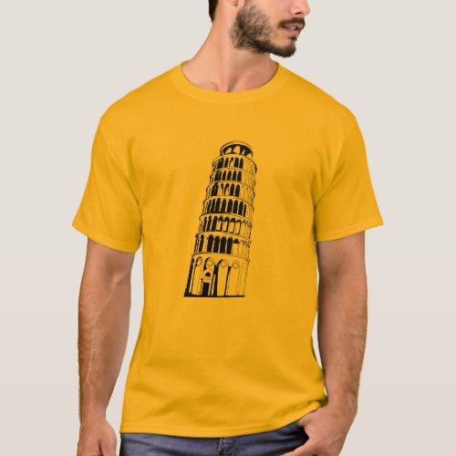 Pisas leaning tower T_Shirt