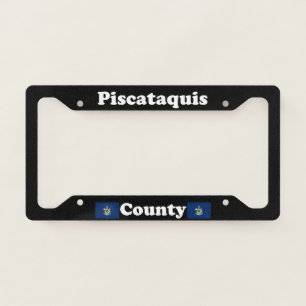 Piscataquis County Maine LPF License Plate Frame