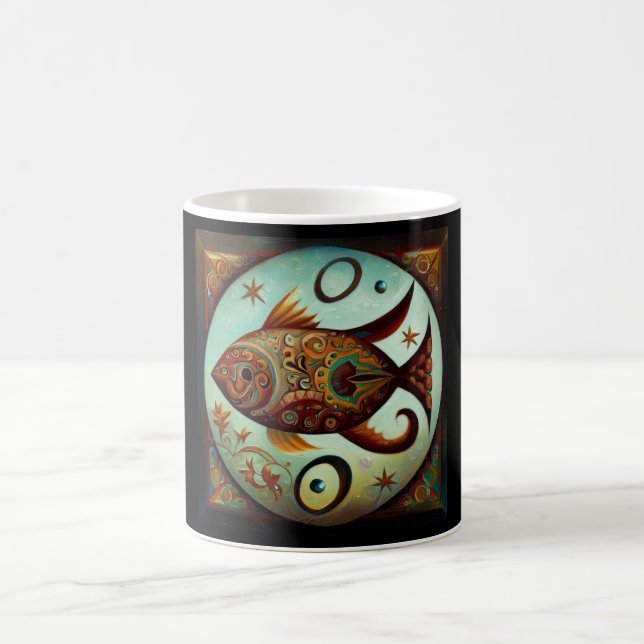 Pisces 12 coffee mug (Center)