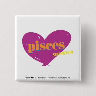Pisces 2 pinback button