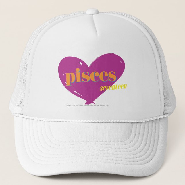 Pisces 2 trucker hat (Front)