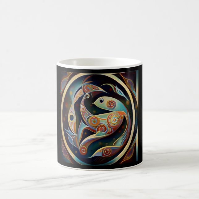 Pisces 9 coffee mug (Center)
