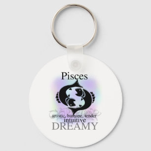 Pisces About You Keychain