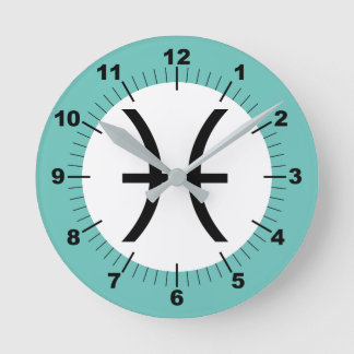 Pisces Acrylic Wall Clock
