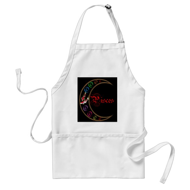 Pisces Adult Apron (Front)