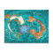 Pisces and COVID-19 Virus humorous zodiac Postcard