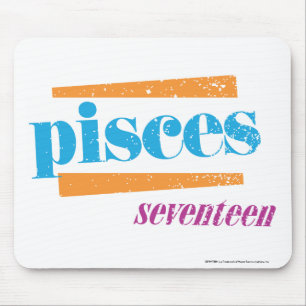 Pisces Aqua Mouse Pad