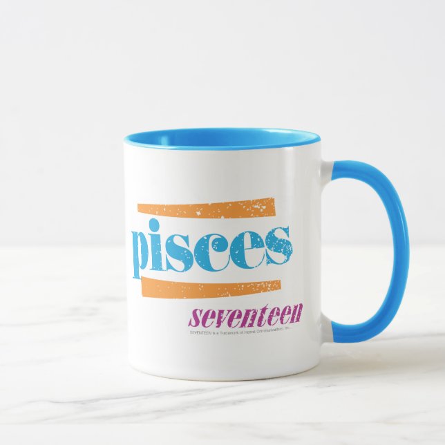 Pisces Aqua Mug (Right)