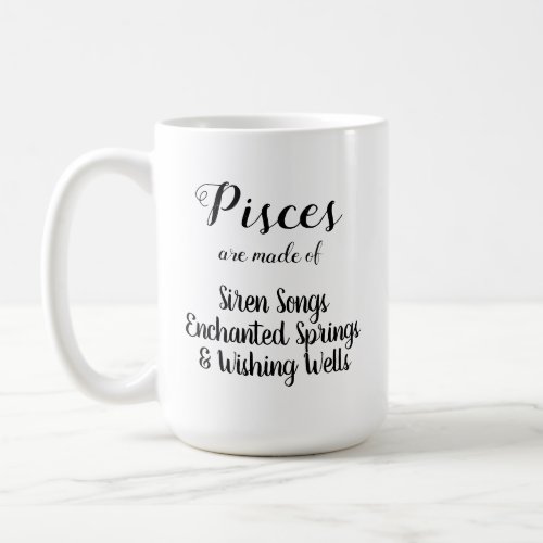 Pisces Astrology Zodiac Mug