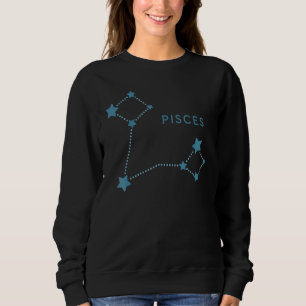 Pisces Astronomy Astrology Horoscope Zodiac Women Sweatshirt