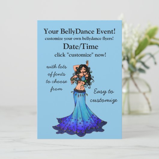 Pisces Belly Dancer (Standing Front)