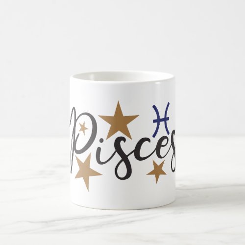 Pisces birth sign zodiac astrology mug