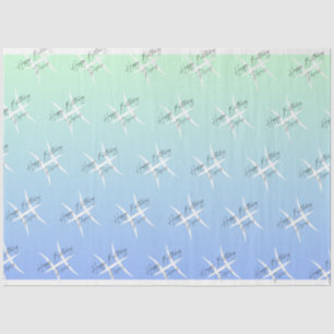 Pisces Birthday Color Wrap Tissue Paper