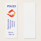 Pisces Bookmark (Front & Back)