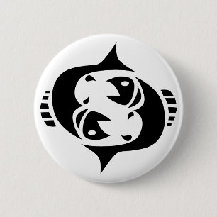 pisces button