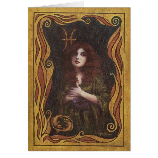 Pisces Decorative Figure Design (Front)