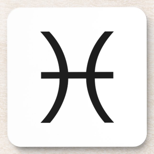 Pisces Drink Coaster (Front)