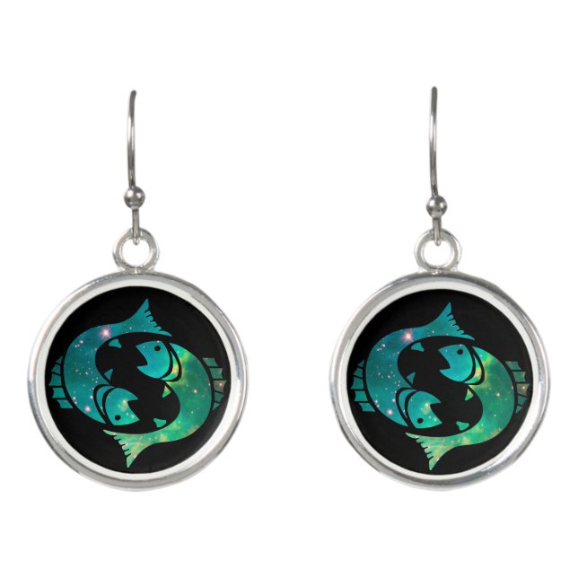 Pisces Earrings (Front)
