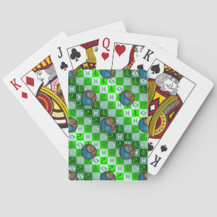 Pisces & Earth Goat Poker Cards