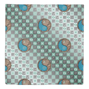 Pisces & Earth Rabbit Duvet Cover