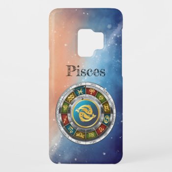Pisces (february 19-march 20). Zodiac Signs. Case-mate Samsung Galaxy S9 Case by VintageStyleStudio at Zazzle