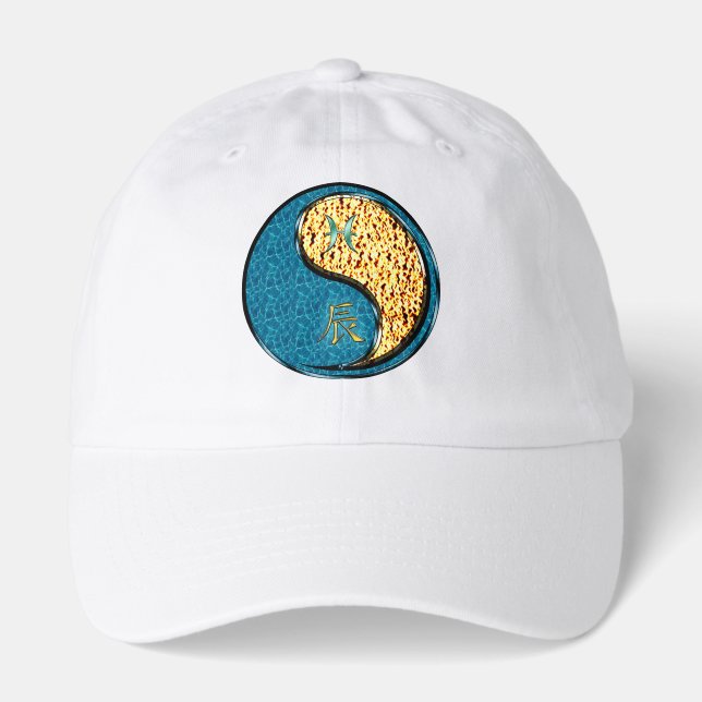 Pisces & Fire Dragon Hat (Front)