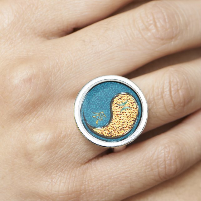 Pisces & Fire Dragon Ring (In Situ)