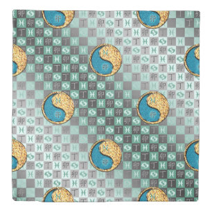 Pisces & Fire Rabbit Duvet Cover