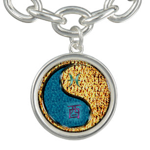 Pisces & Fire Rooster Bracelet