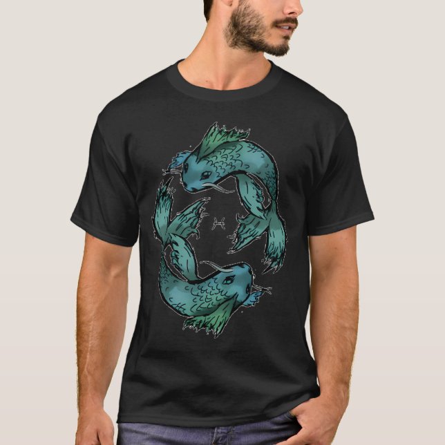 Pisces fish T-Shirt (Front)
