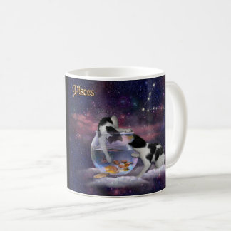 Pisces for Cat Lovers (customizable) Coffee Mug