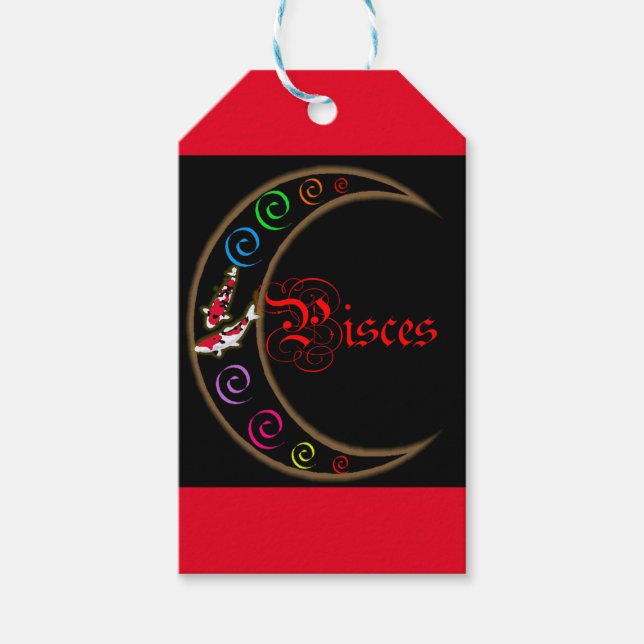 Pisces Gift Tags (Front)