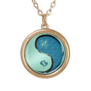 Pisces Gold Plated Necklace