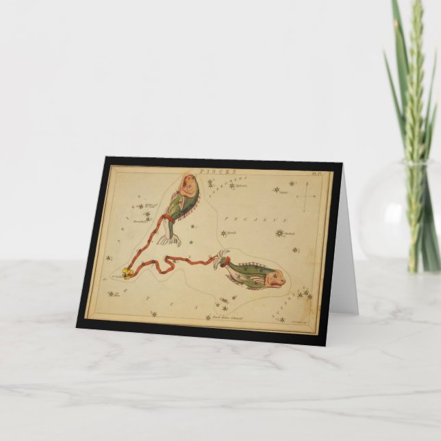 Pisces Greeting Card (Front)