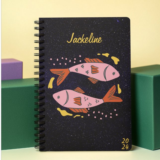 Pisces Horoscope Astrology Space Star Personal  Planner (Creator Uploaded)