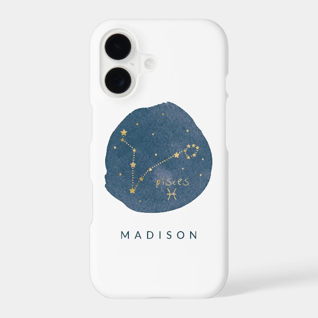 Pisces Iphone Case (Back)