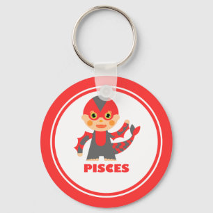 Pisces is my Zodiac Sign Keychain