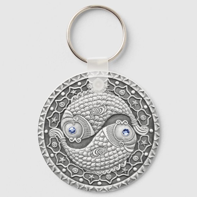 Pisces Key Chain (Front)