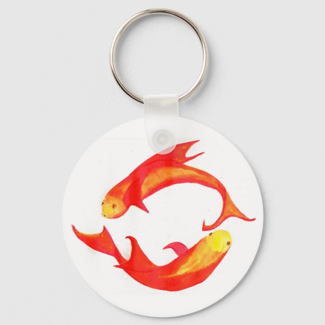 'Pisces' Keychain (Front)
