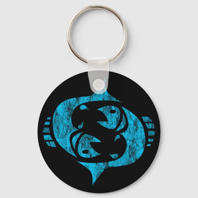 pisces keychain (Front)