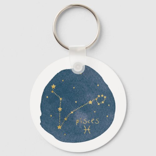 Pisces Keychain