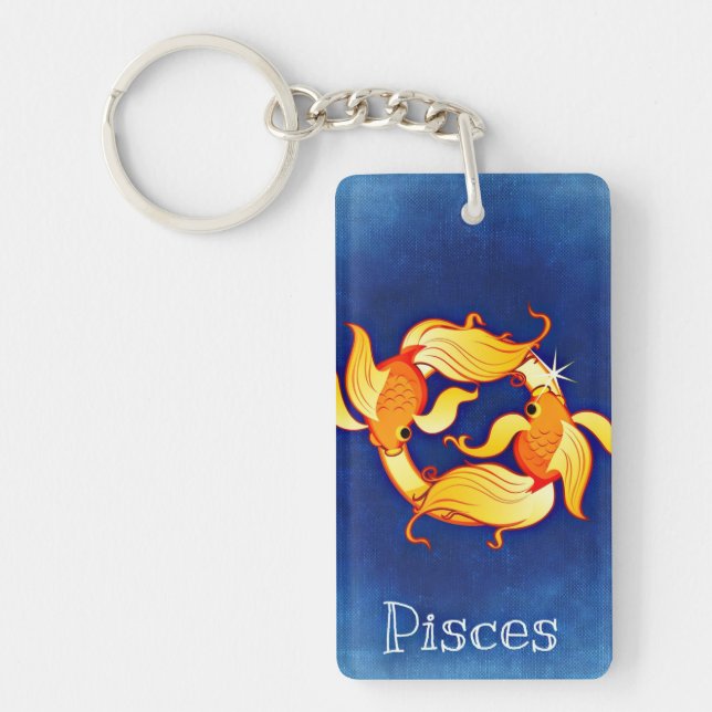 Pisces Keychain (Front)