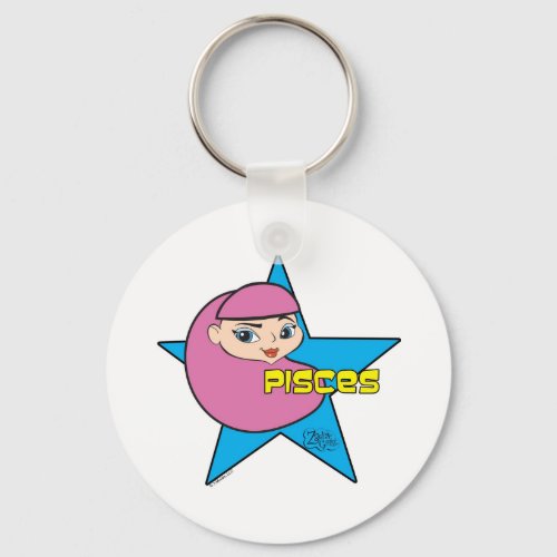 Pisces Keychain