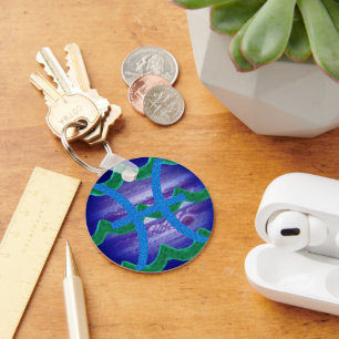 Pisces Keychain