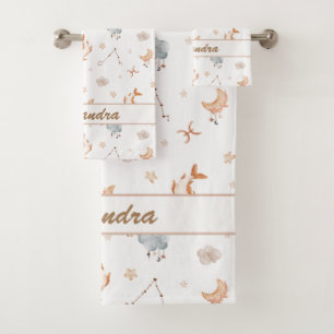 Pisces Kid   Dreamy & Soft for Little Fish Bath Towel Set