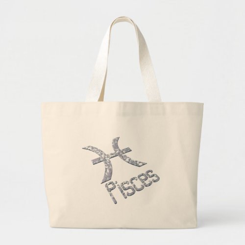 Pisces Large Tote Bag